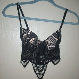 French Affair push-up bustier